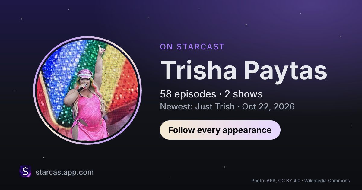 The preview card for Trisha Paytas