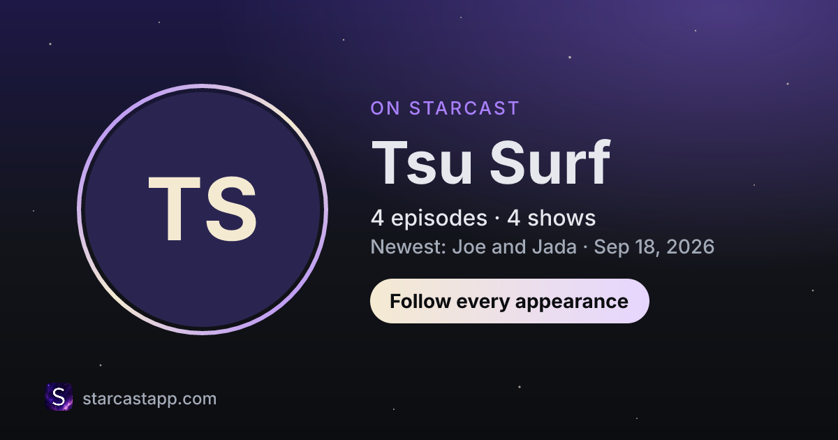 The preview card for Tsu Surf