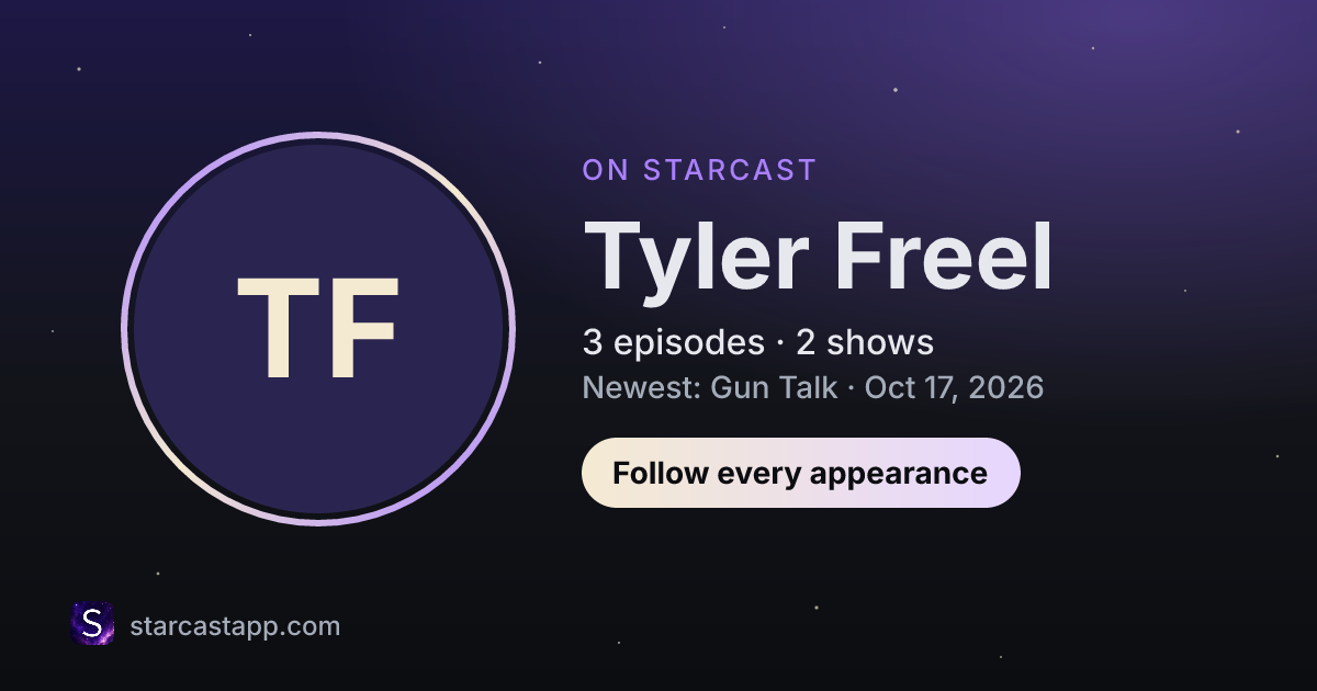 The preview card for Tyler Freel
