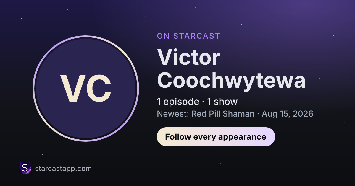 The preview card for Victor Coochwytewa