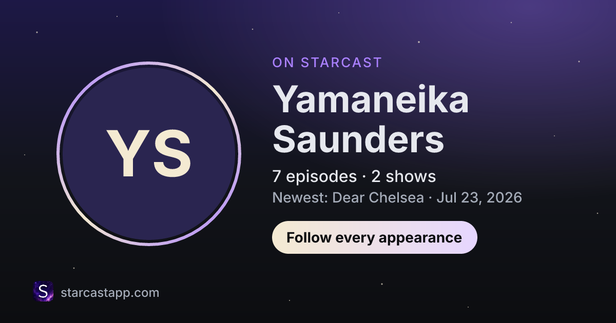 The preview card for Yamaneika Saunders