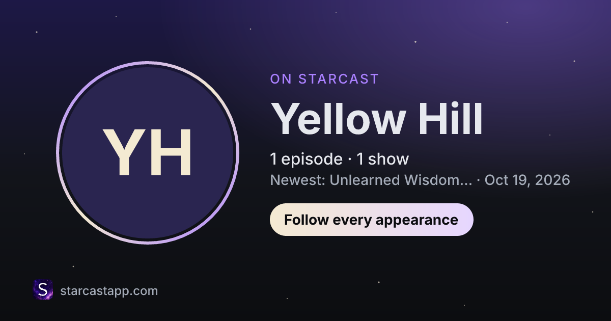 The preview card for Yellow Hill