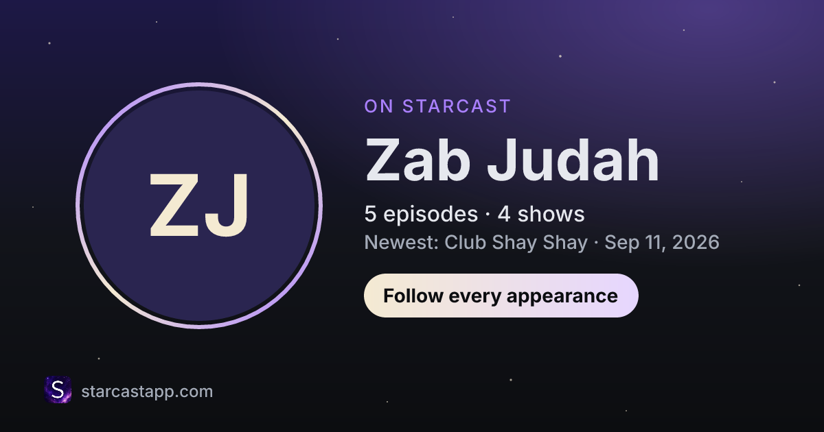 The preview card for Zab Judah
